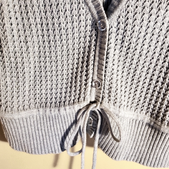 Lauren Conrad Tie Front Sweater Vest - Picture 6 of 7